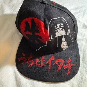 Spencer's Black and Red Anime Hat